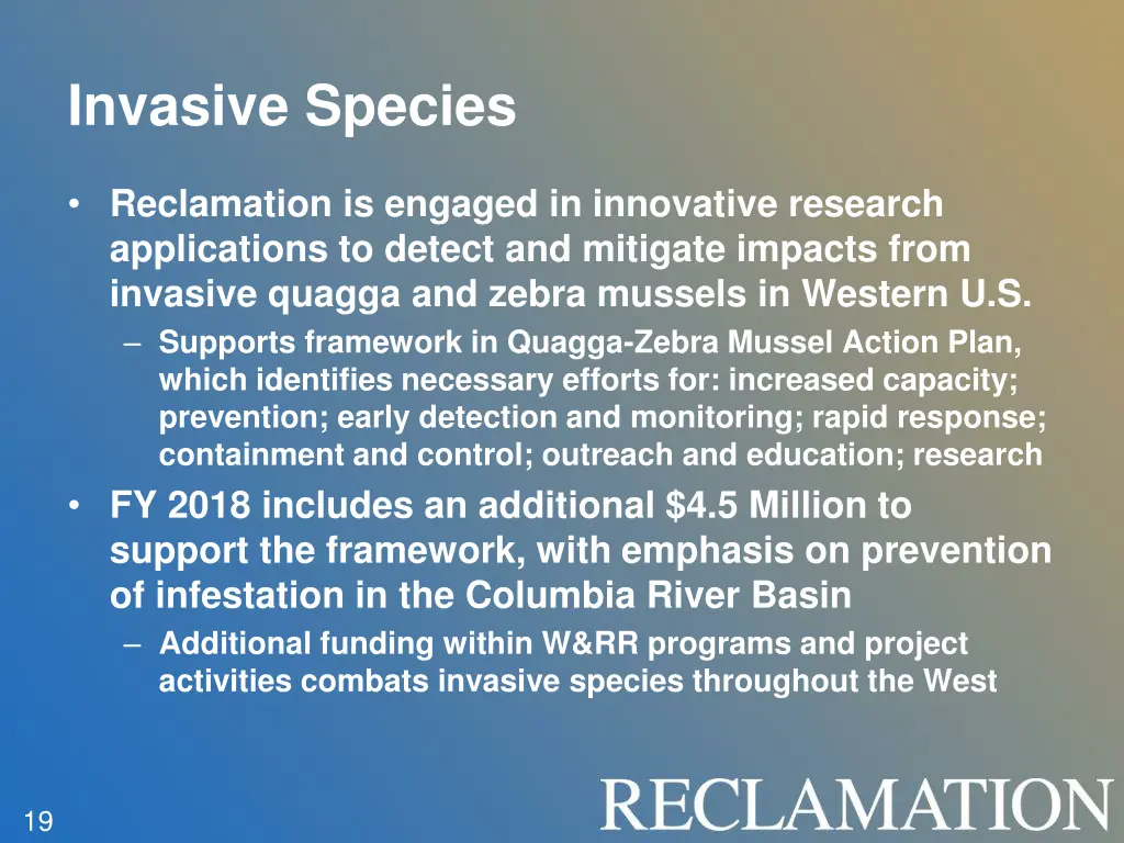 invasive species