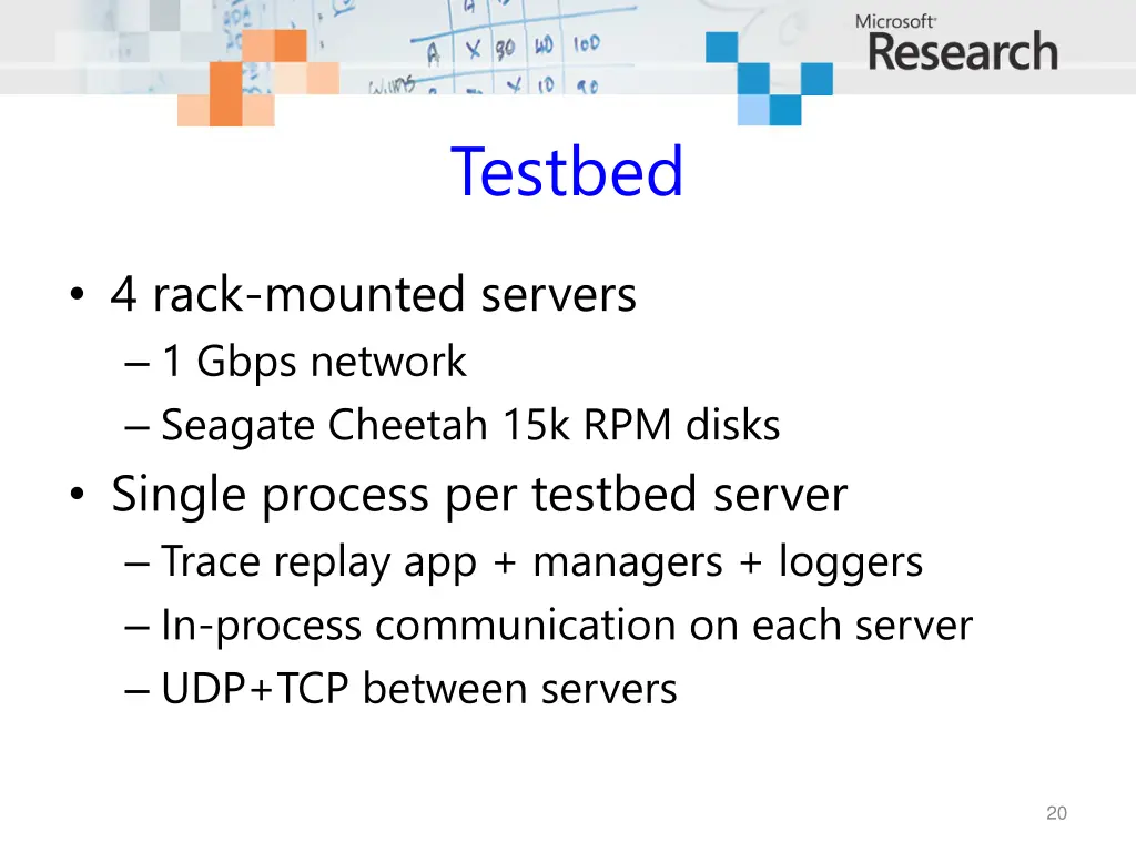 testbed