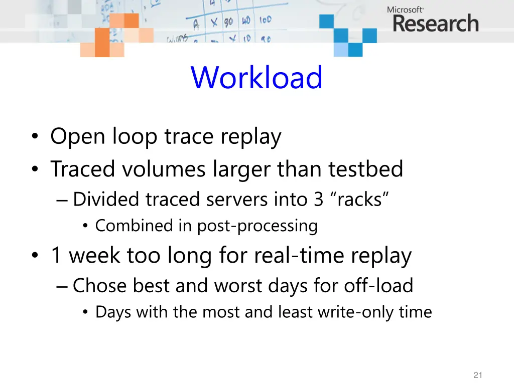 workload