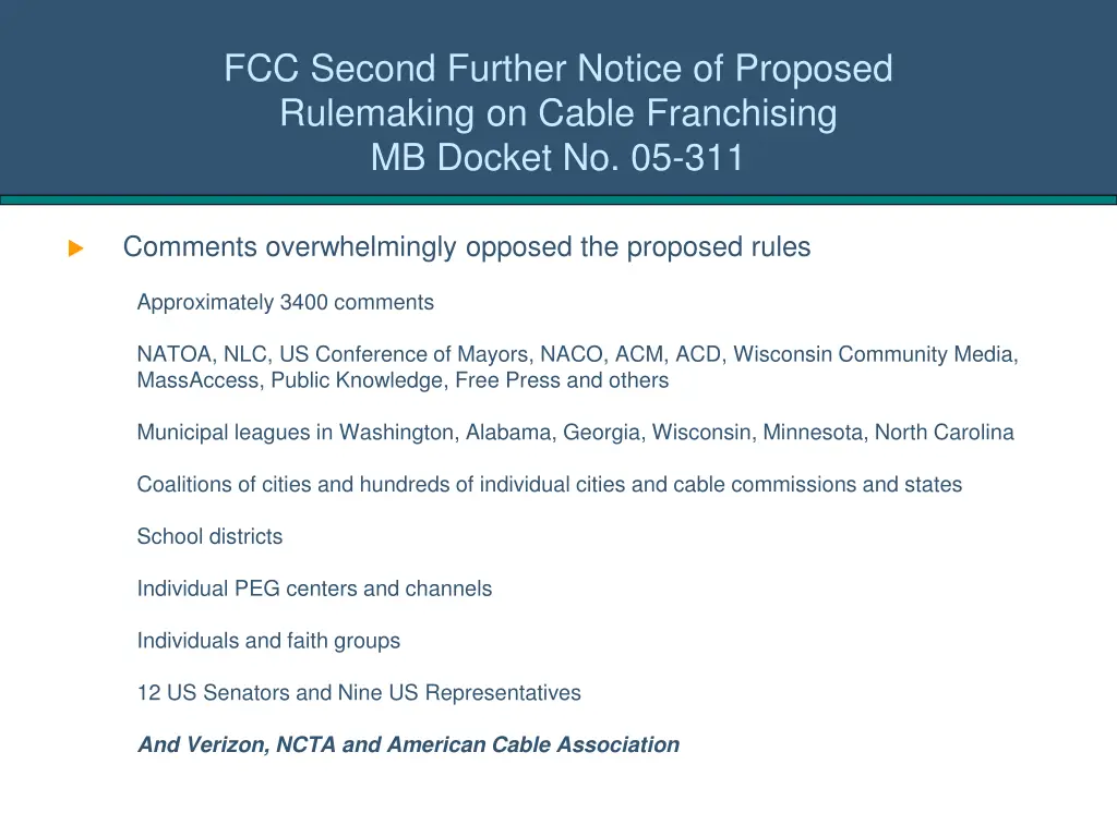 fcc second further notice of proposed rulemaking 1
