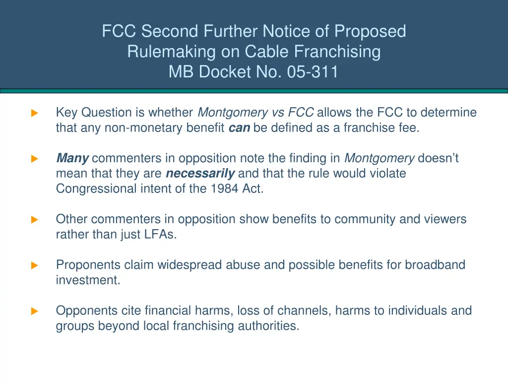 fcc second further notice of proposed rulemaking 2