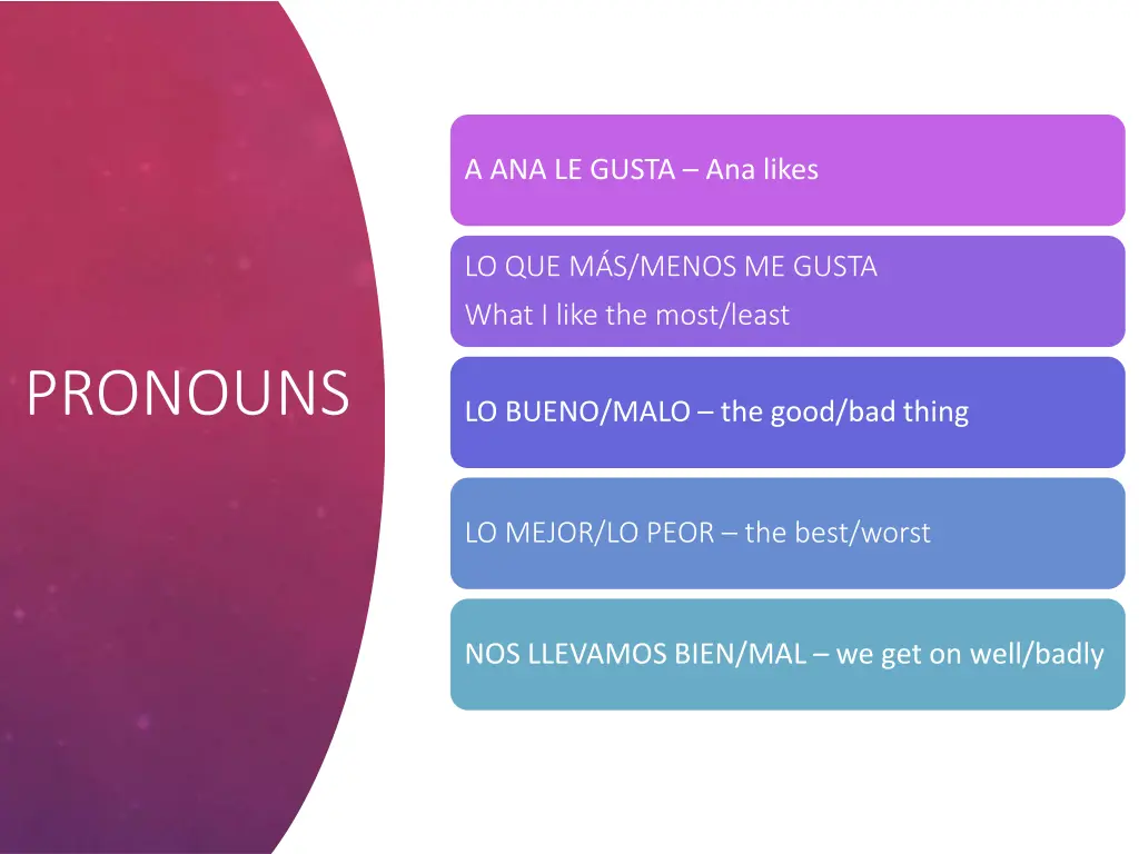 a ana le gusta ana likes