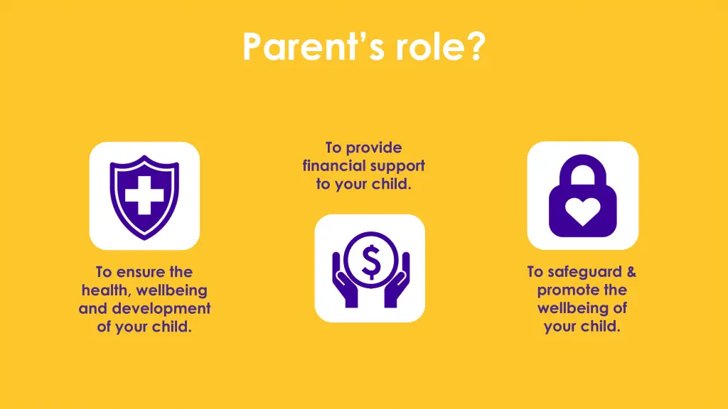 parent s role