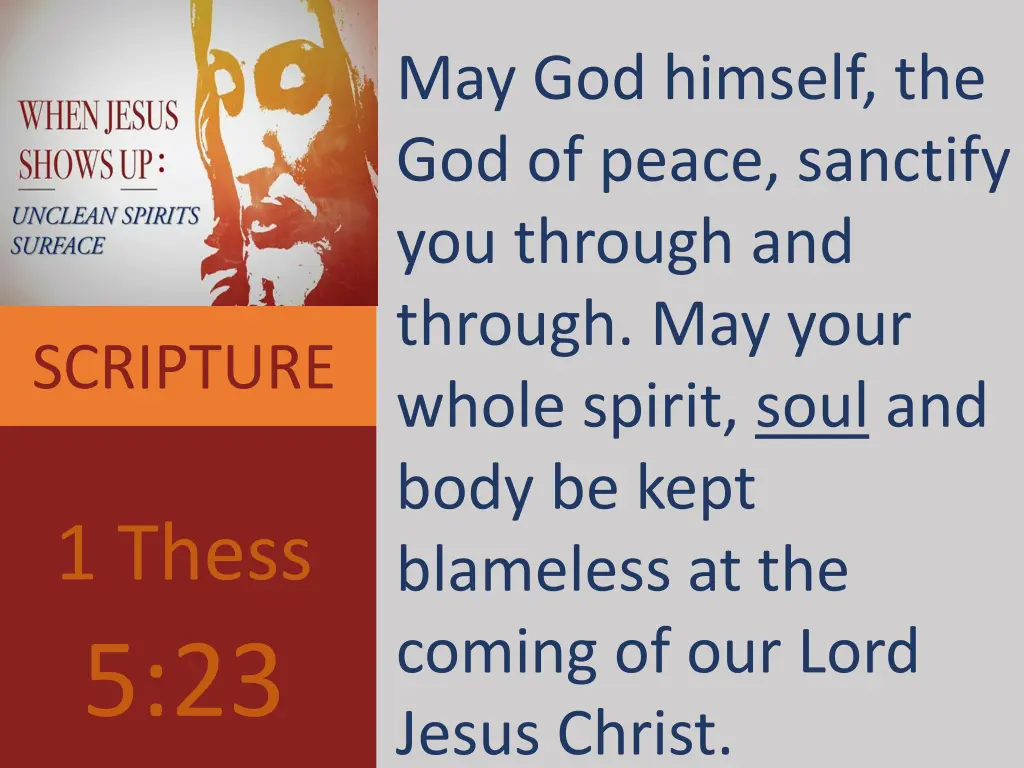 may god himself the god of peace sanctify