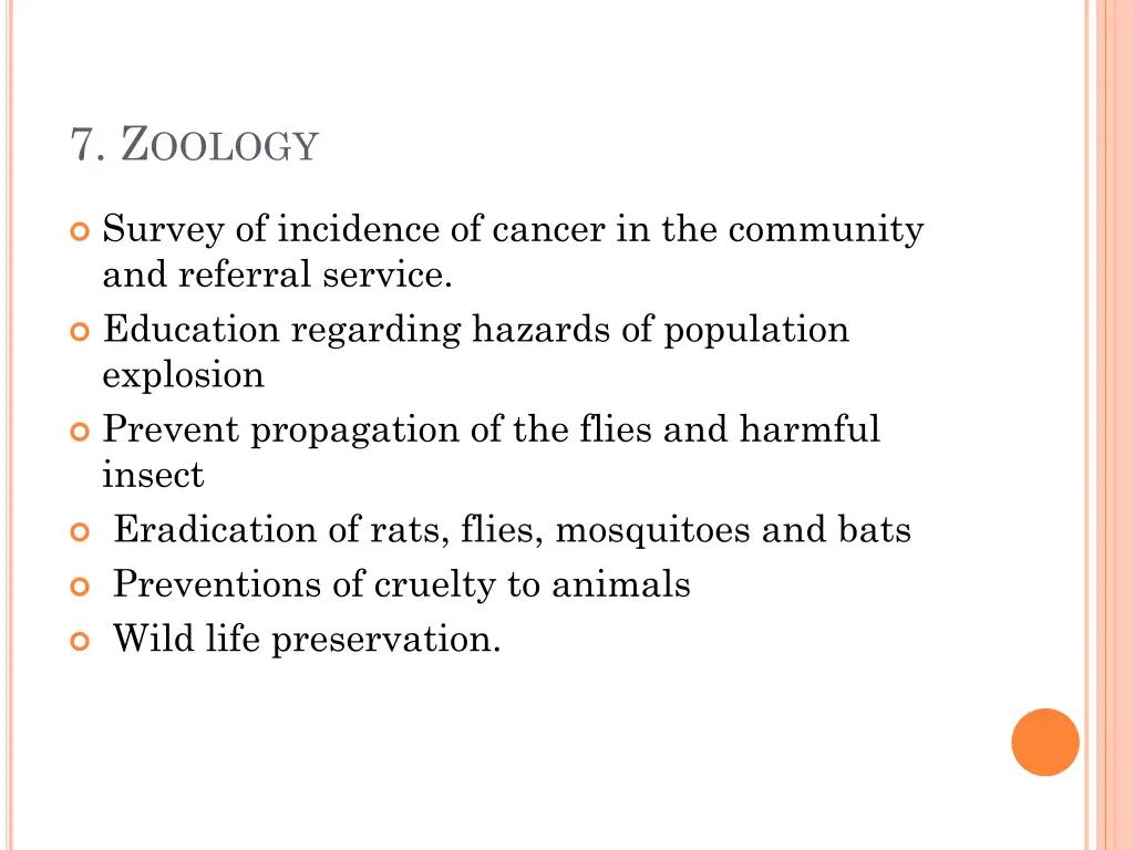 7 z oology