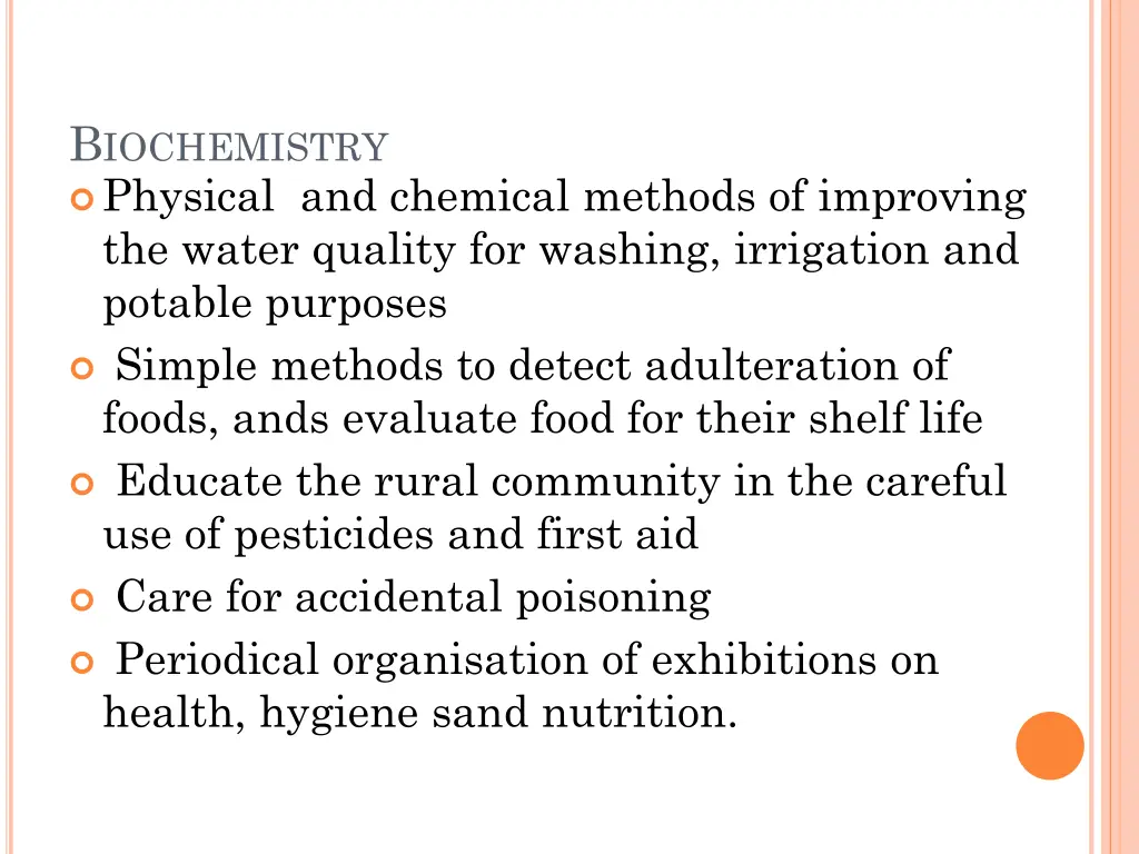 b iochemistry physical and chemical methods