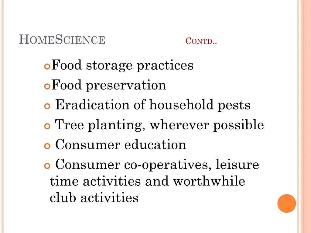 h ome s cience 3