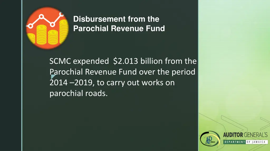 disbursement from the parochial revenue fund