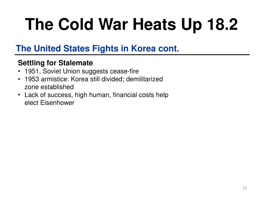 the cold war heats up 18 2 6