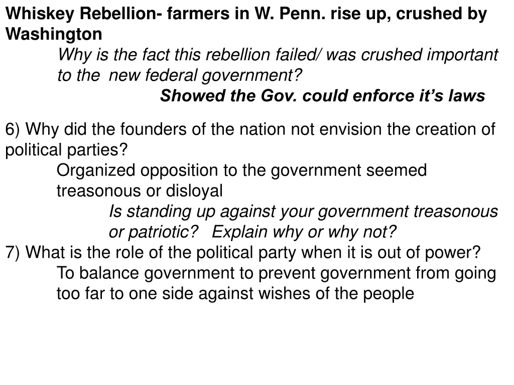 whiskey rebellion farmers in w penn rise