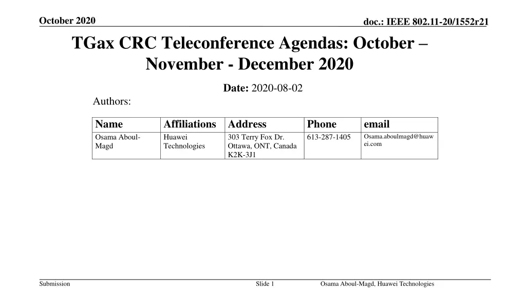 october 2020