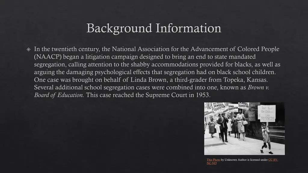 background information