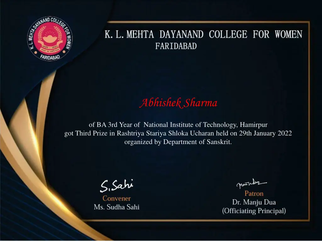 abhishek sharma