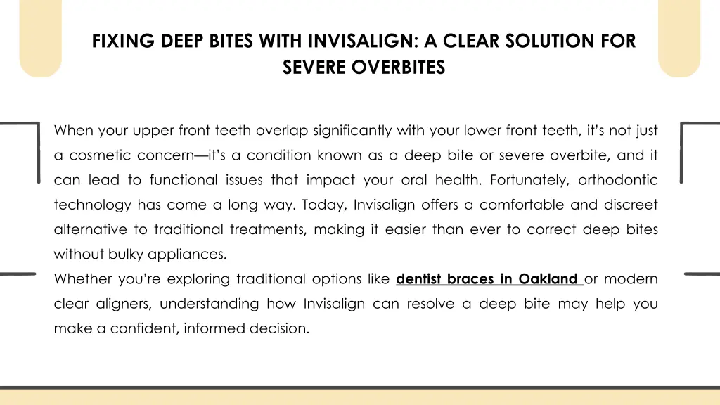 fixing deep bites with invisalign a clear 1