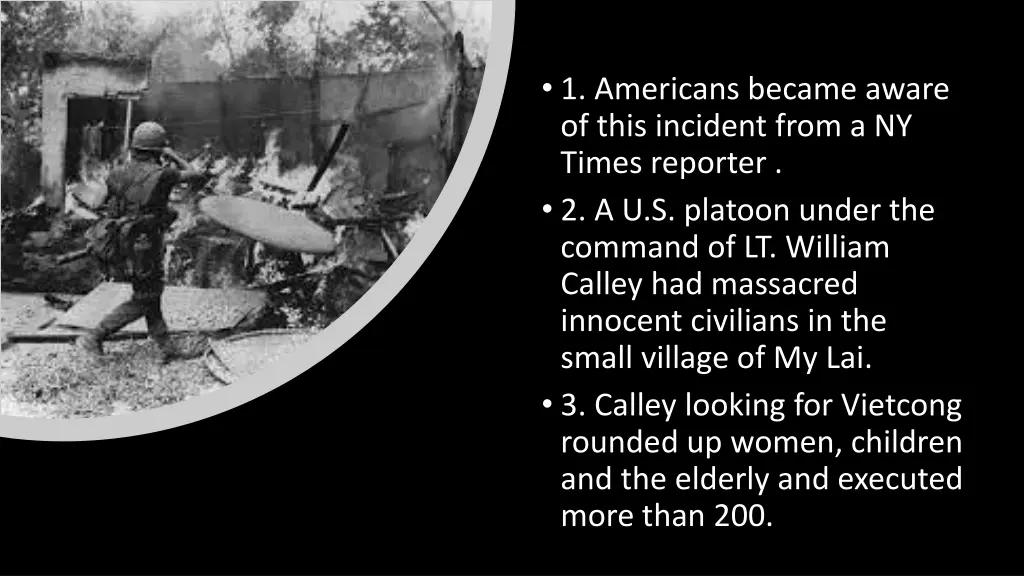 1 americans became aware of this incident from