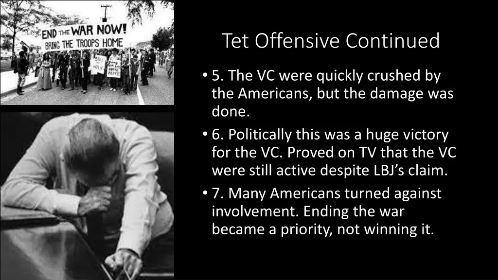 tet offensive continued
