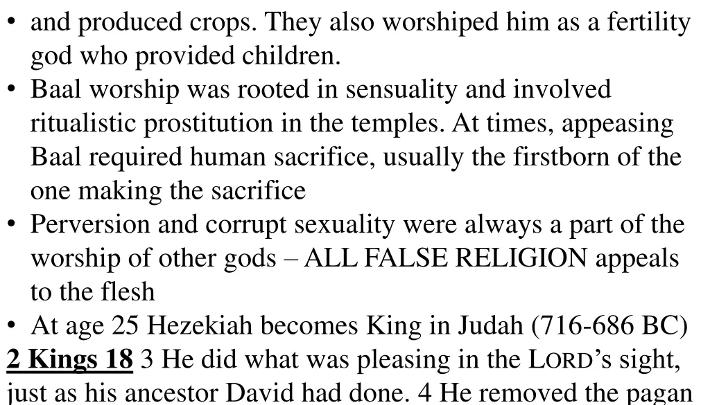 and produced crops they also worshiped