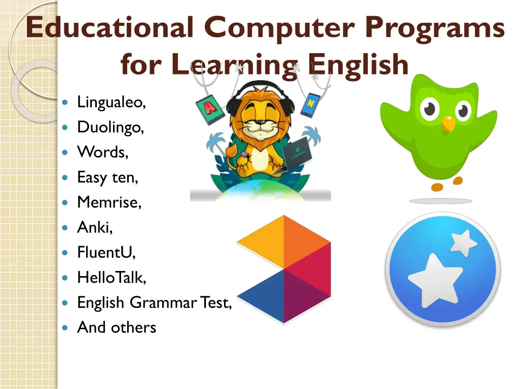 educational computer programs for learning english