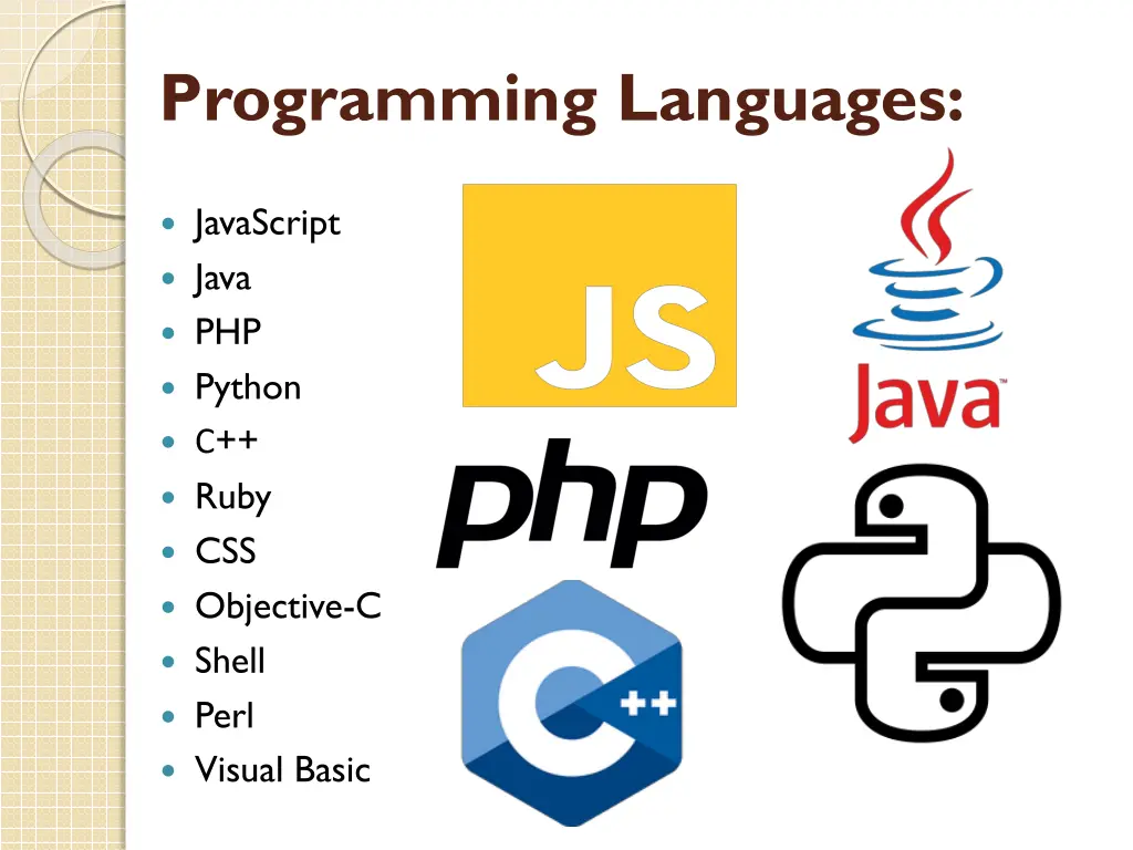 programming languages