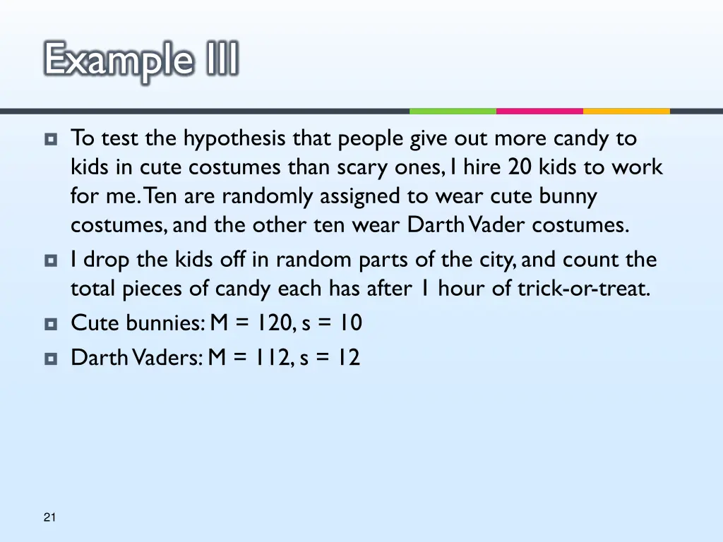 example iii