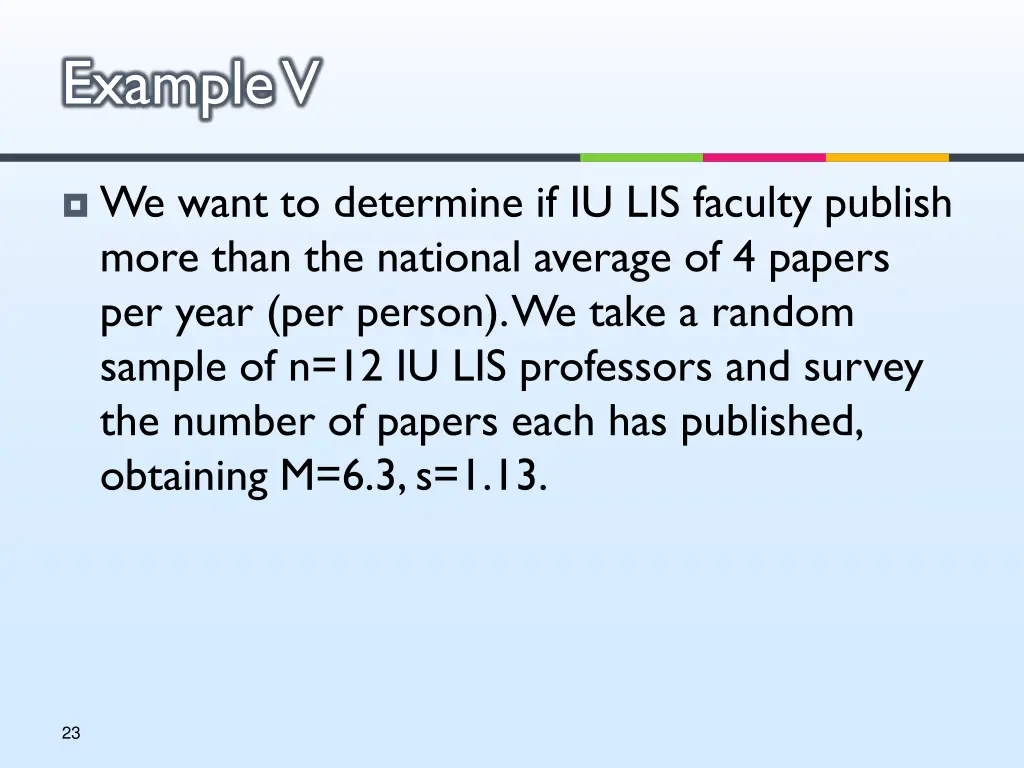 example v