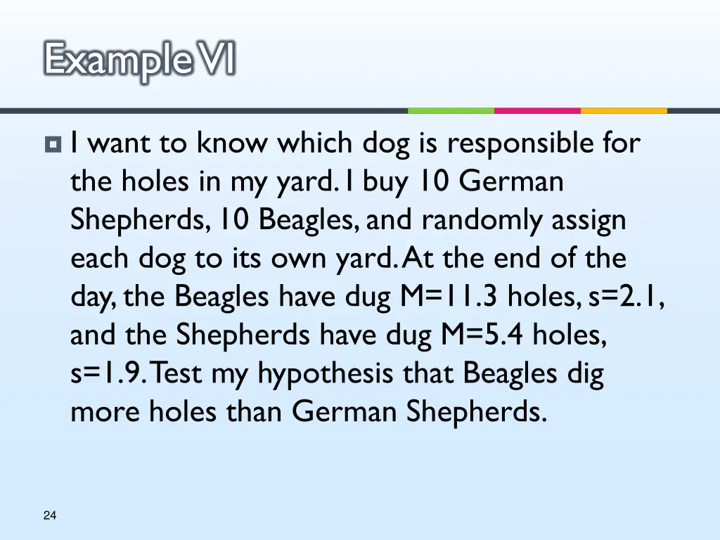 example vi
