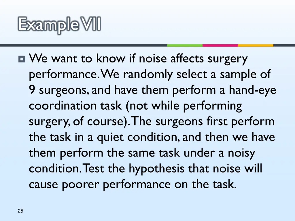 example vii