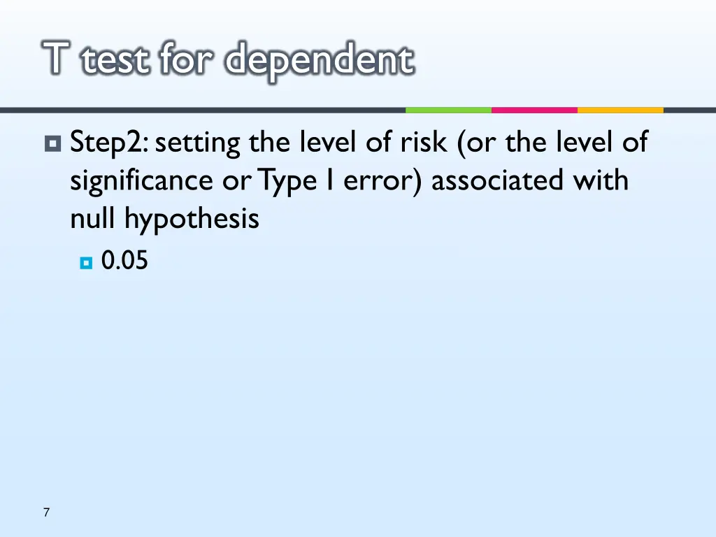 t test for dependent 4