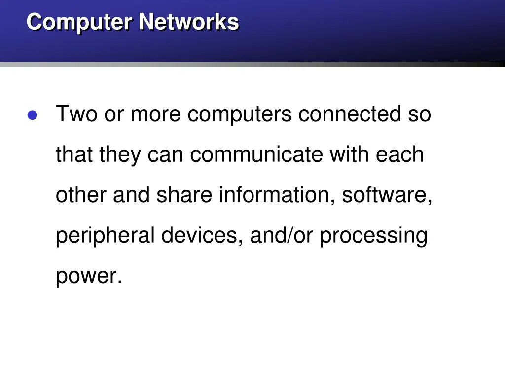 computer networks