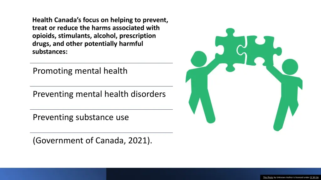 health canada s focus on helping to prevent treat