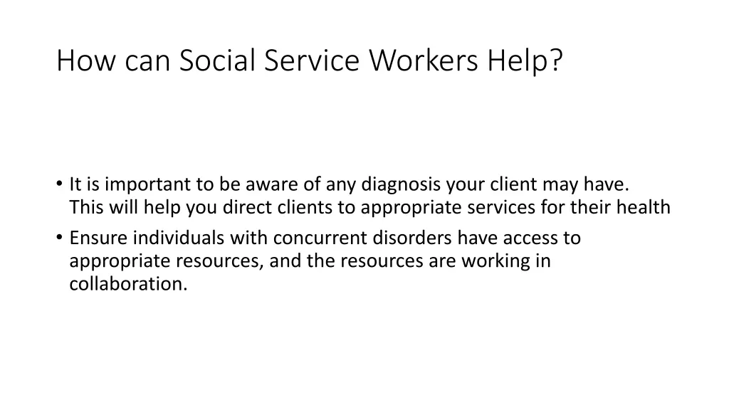 how can social service workers help