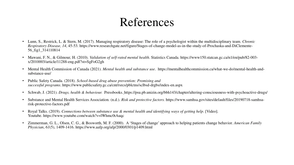 references 1