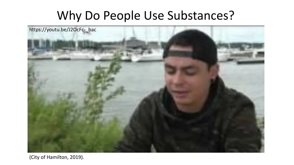 why do people use substances
