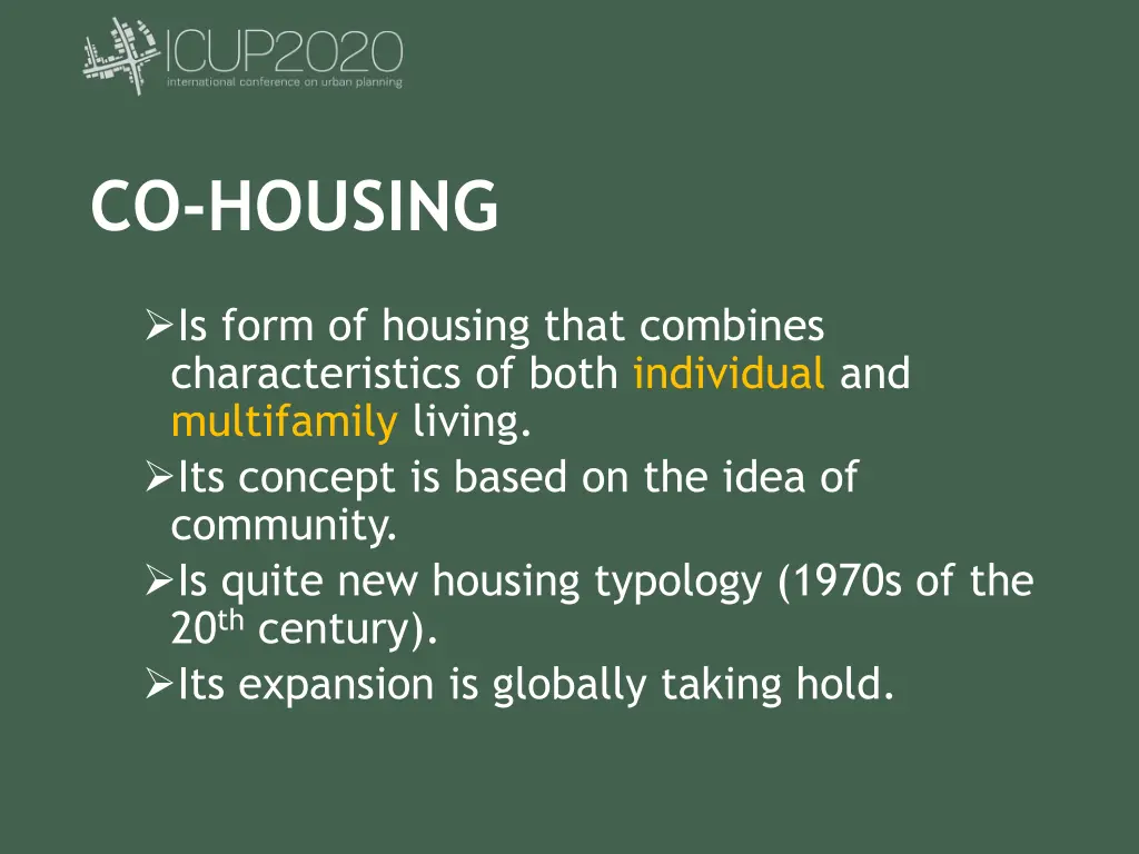 co housing 1