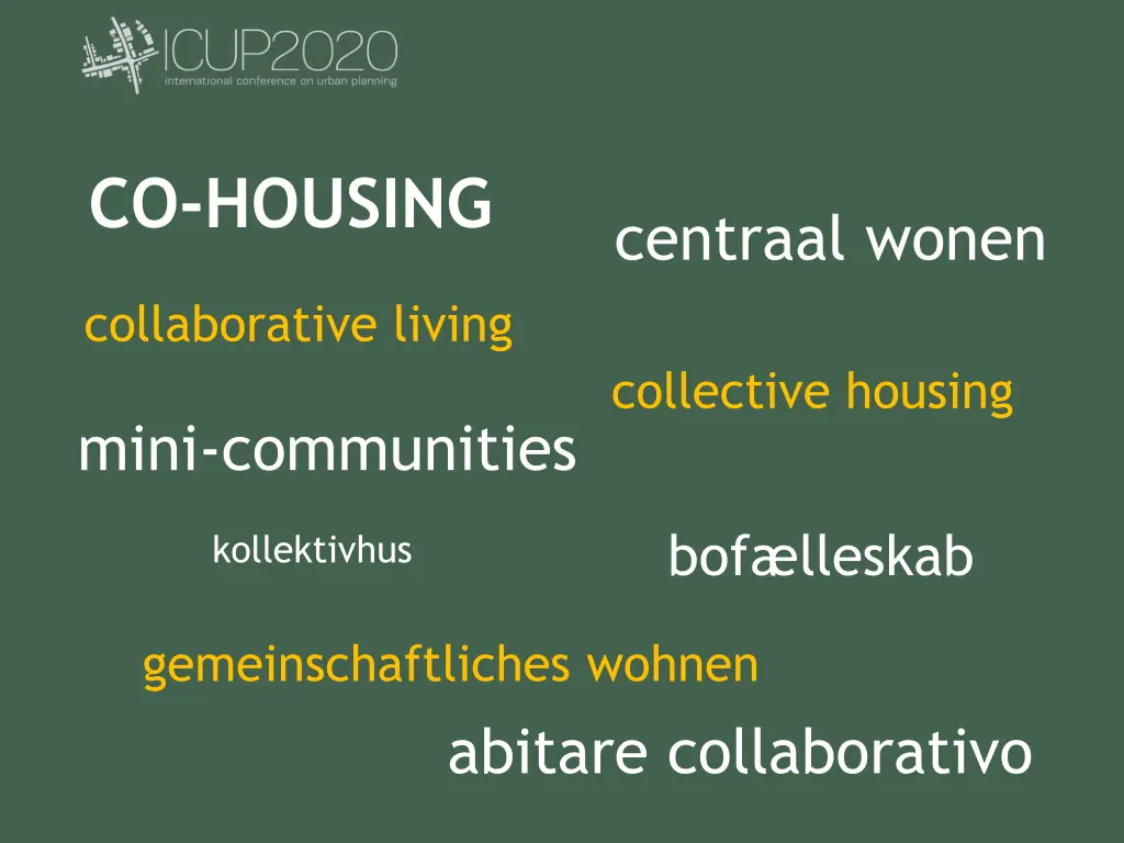 co housing