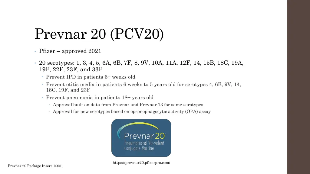 prevnar 20 pcv20