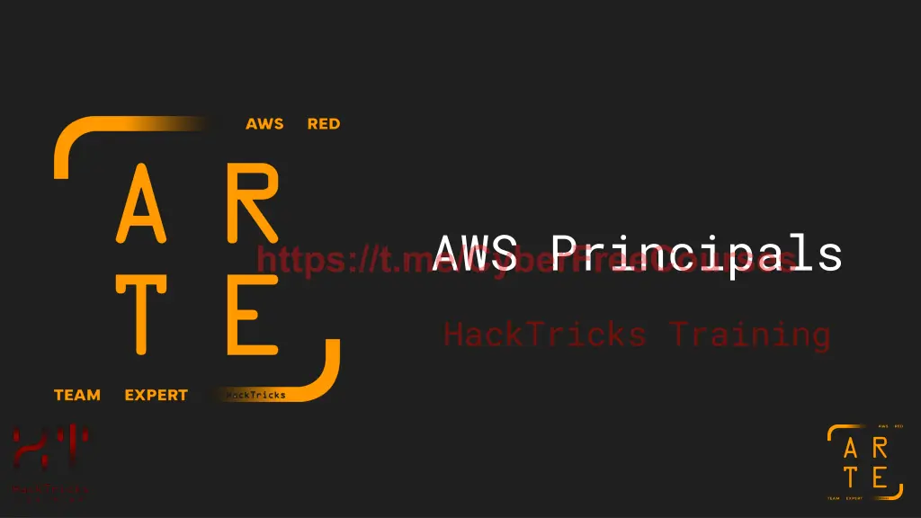 aws principals