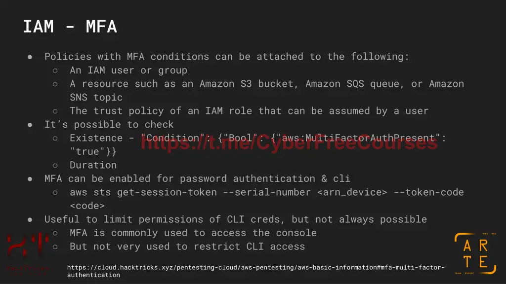 iam mfa