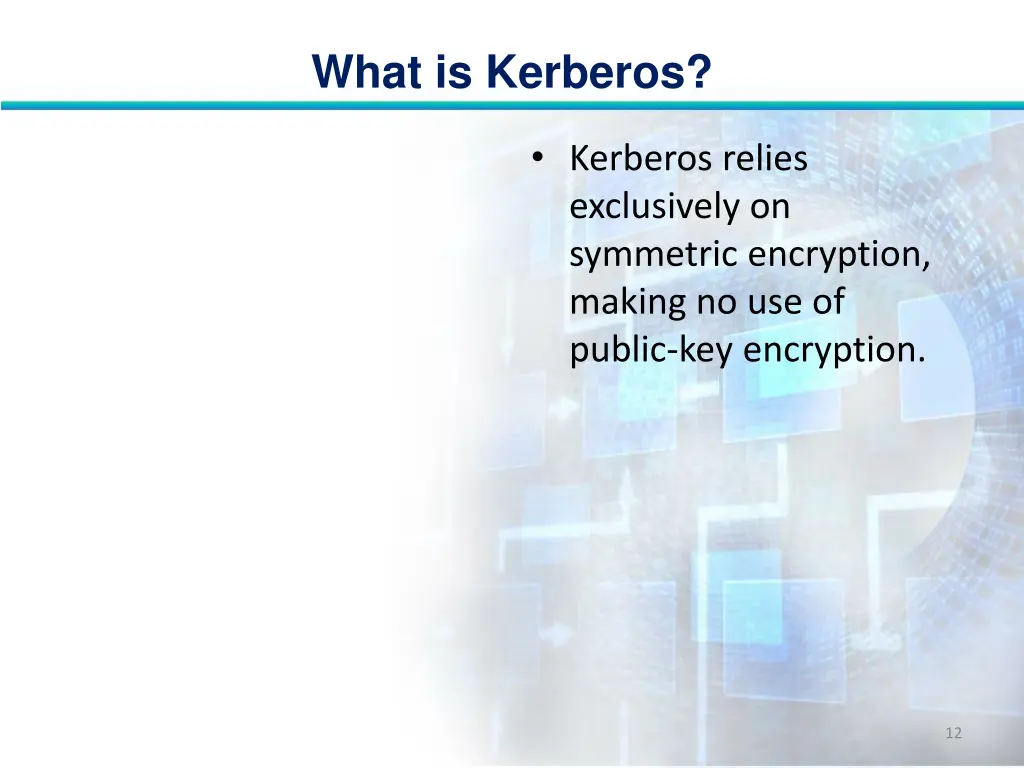what is kerberos 11