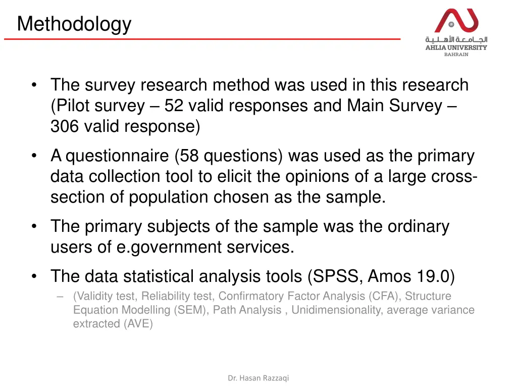 methodology