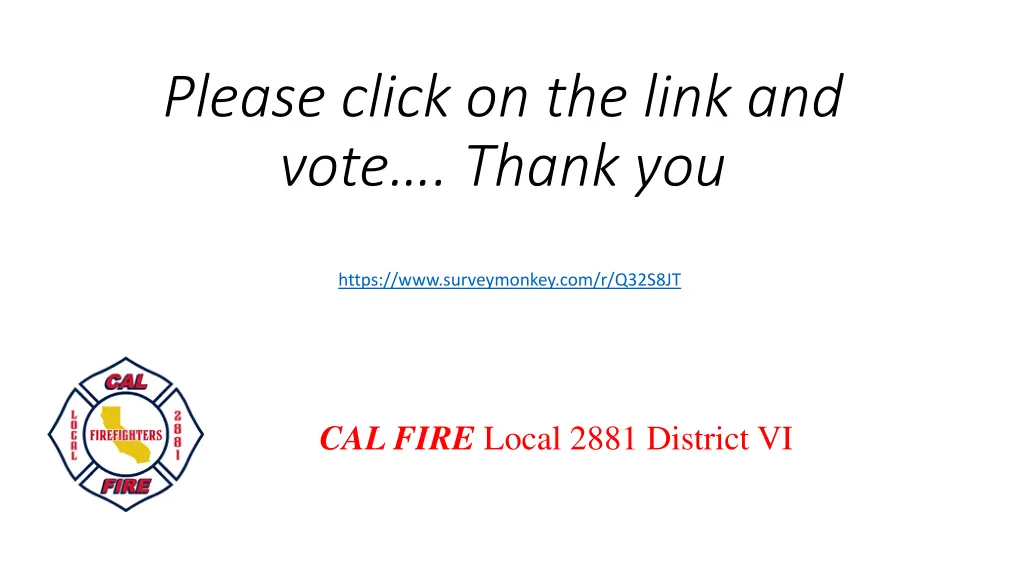please click on the link and vote thank you