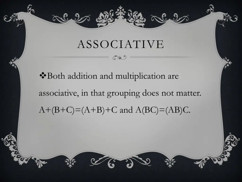associative