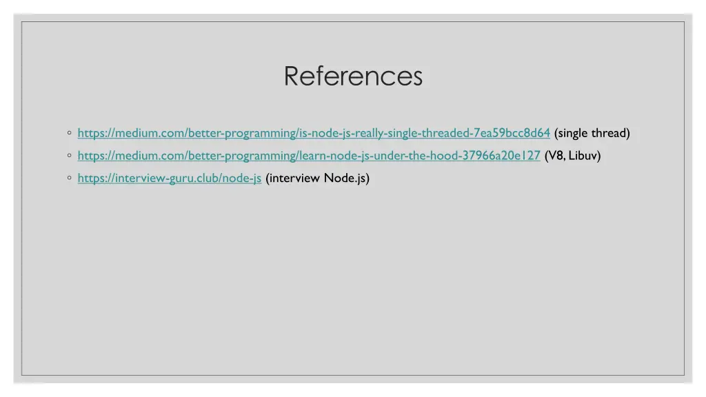 references