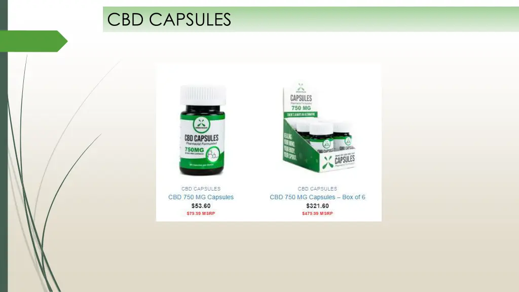 cbd capsules