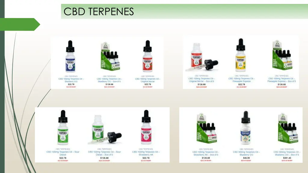 cbd terpenes