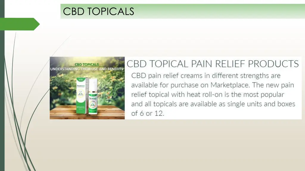 cbd topicals