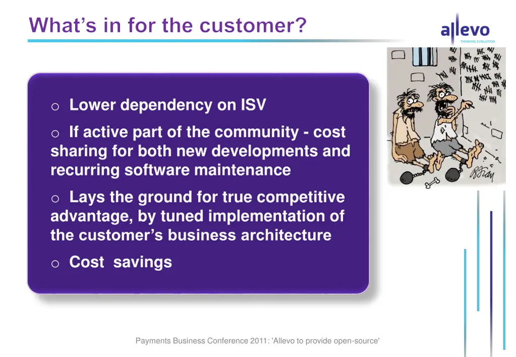 what s in for the customer