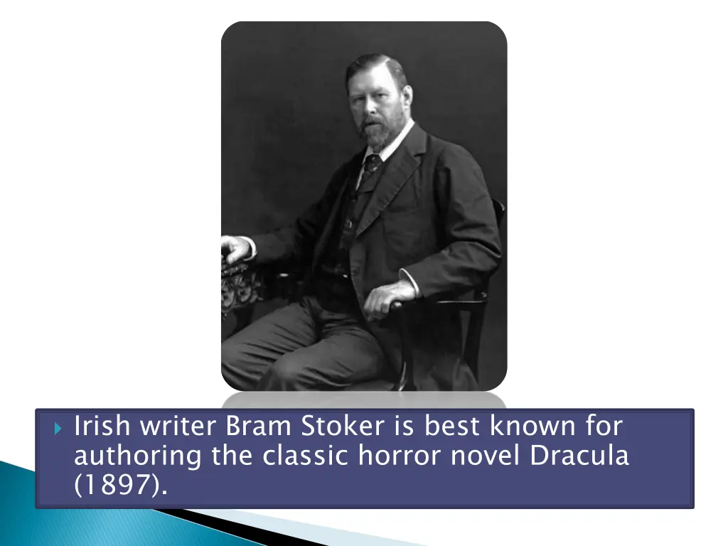 irish writer bram stoker is best known