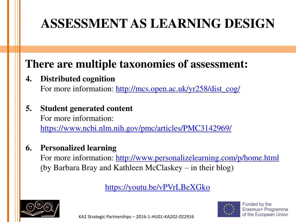 assessment as learning design 1