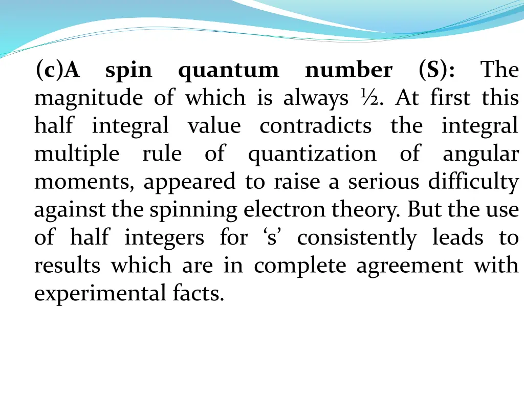 c a magnitude of which is always at first this